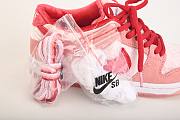 Strangelove Skateboards x Nike SB Dunk Low Med Soft Pink CT2552-800 - 5