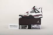 Air Jordan 4 PSG Neutral Grey Bordeaux CZ5624-100 - 3