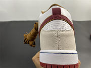 Nike SB Dunk High Sail Bright Crimson CV9499-100 - 3