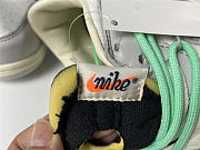 Off-White x Nike SB Dunk Low 04 of 50 OW White Grey Green DM1602-114 - 3