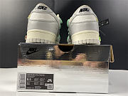 Off-White x Nike SB Dunk Low 04 of 50 OW White Grey Green DM1602-114 - 4