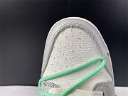 Off-White x Nike SB Dunk Low 04 of 50 OW White Grey Green DM1602-114 - 2