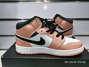 Air Jordan 1 Mid Pink Quartz (GS) 555112-603 - 6