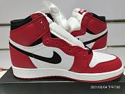 AIR JORDAN 1 RETRO HIGH OG WHITE BLACK VARSITY RED 555088 101 - 4
