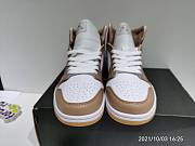 Air Jordan 1 Mid Tan Gum 554724-271 - 6