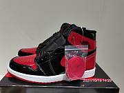 Air Jordan 1 High OG “Bred Patent” 555088-063 - 6