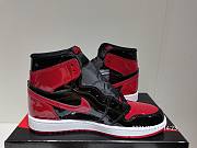 Air Jordan 1 High OG “Bred Patent” 555088-063 - 5