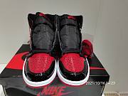 Air Jordan 1 High OG “Bred Patent” 555088-063 - 2