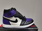 Air Jordan 1 Retro High OG Court Purple 555088 501 - 5