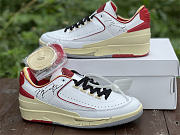 Air Jordan 2 Retro Low SP Off-White White Red - 5
