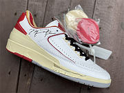 Air Jordan 2 Retro Low SP Off-White White Red - 4