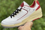 Air Jordan 2 Retro Low SP Off-White White Red - 3