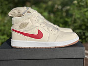 Air Jordan 1 Mid Fleece Pearl White (GS) - DO2207-264 - 6