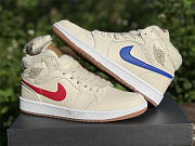 Air Jordan 1 Mid Fleece Pearl White (GS) - DO2207-264 - 3