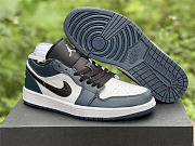 Air Jordan 1 Low “Dark Teal” 553558-411 - 5
