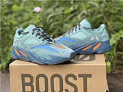 Adidas Yeezy Boost 700 Sea Blue Orange Dark Grey GZ2002 - 5