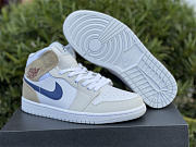 Air Jordan 1 Mid Tan Suede Navy DO6726-100 - 6