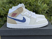 Air Jordan 1 Mid Tan Suede Navy DO6726-100 - 3