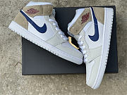 Air Jordan 1 Mid Tan Suede Navy DO6726-100 - 5