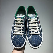 Gucci Tennis 1977 Low GG Navy Blue 627838 HVK70 9765 - 6