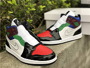 Jordan 1 Mid SE Black White Multi-Color DB5454-001 - 5