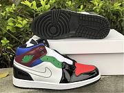 Jordan 1 Mid SE Black White Multi-Color DB5454-001 - 6