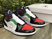 Jordan 1 Mid SE Black White Multi-Color DB5454-001 - 3