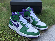 Jordan 1 Mid Incredible Hulk - 554724-300 - 2