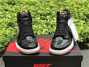 Jordan 1 Retro High Black Metallic Gold (2020) 555088-032 - 5