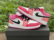 Air Jordan 1 Low Pink Red (GS) - 553560-162 - 5