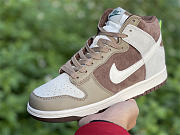 Nike Dunk High Light Chocolate - DH5348-100 - 2