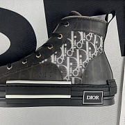 Dior B23 High Top Canvas Oblique Black 3SH118YJP_H960 - 4