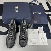 Dior B23 High Top Canvas Oblique Black 3SH118YJP_H960 - 3