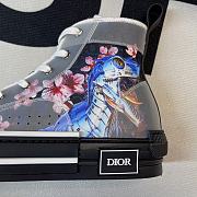 Dior B23 High Canvas Sorayama Dinosaur Navy 3SH118YQC_H563 - 5