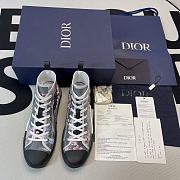 Dior B23 High Canvas Sorayama Dinosaur Navy 3SH118YQC_H563 - 3