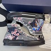 Dior B23 High Canvas Sorayama Dinosaur Navy 3SH118YQC_H563 - 2