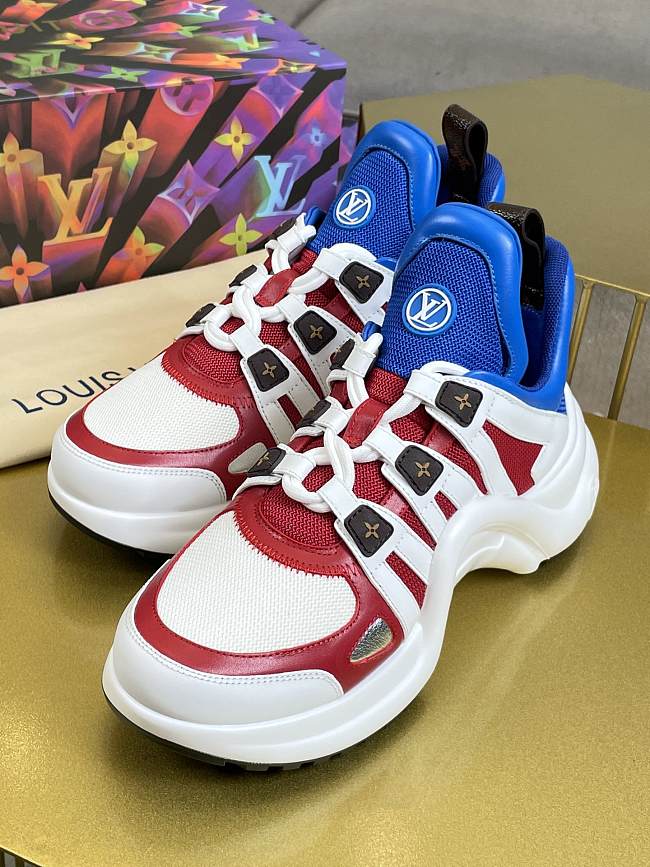 Louis Vuitton Archlight Trainer Red Blue - 1