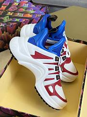 Louis Vuitton Archlight Trainer Red Blue - 5
