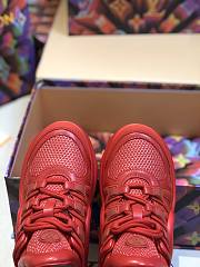 Louis Vuitton Arclight Trainer Red - 4