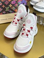 Louis Vuitton Arclight Trainer White Pink  - 6