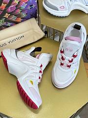 Louis Vuitton Arclight Trainer White Pink  - 3
