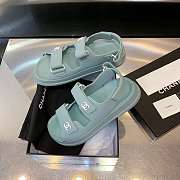 Dad Sandals Mint Green Rubber Sandals - 2