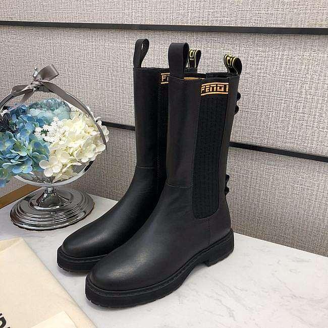 ROCKOKO Black leather biker boots - 8T8068AD84F1C2Z - 1