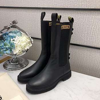 ROCKOKO Black leather biker boots - 8T8068AD84F1C2Z