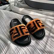 FF Fur Pool Slide Sandal - 1
