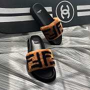 FF Fur Pool Slide Sandal - 5