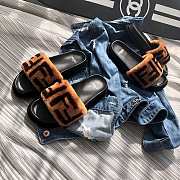 FF Fur Pool Slide Sandal - 3