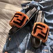 FF Fur Pool Slide Sandal - 2