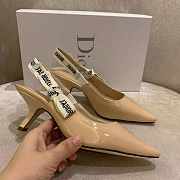J'ADIOR SLINGBACK PUMP Nude Patent Calfskin - 1