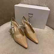 J'ADIOR SLINGBACK PUMP Nude Patent Calfskin - 2